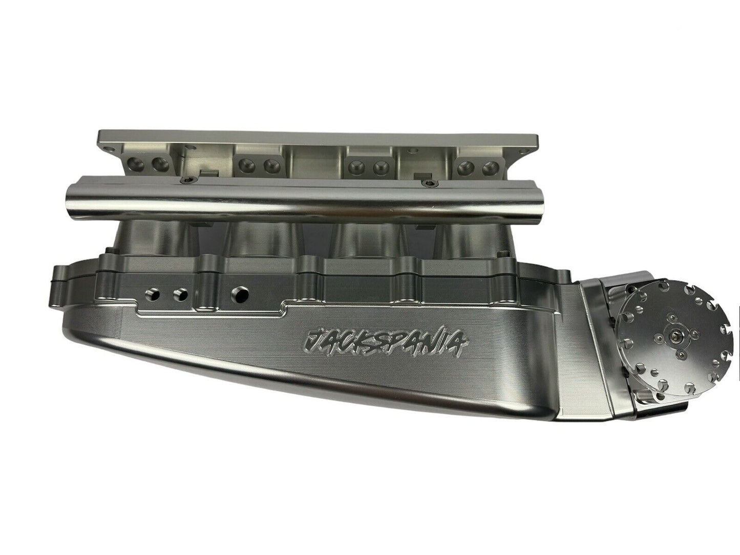 JackSpania Racing billet 90mm ultra side feed intake manifold kit for K-Series, B-Series, H-Series, EG, EK, DC2, RSX with 4 or 8 injectors