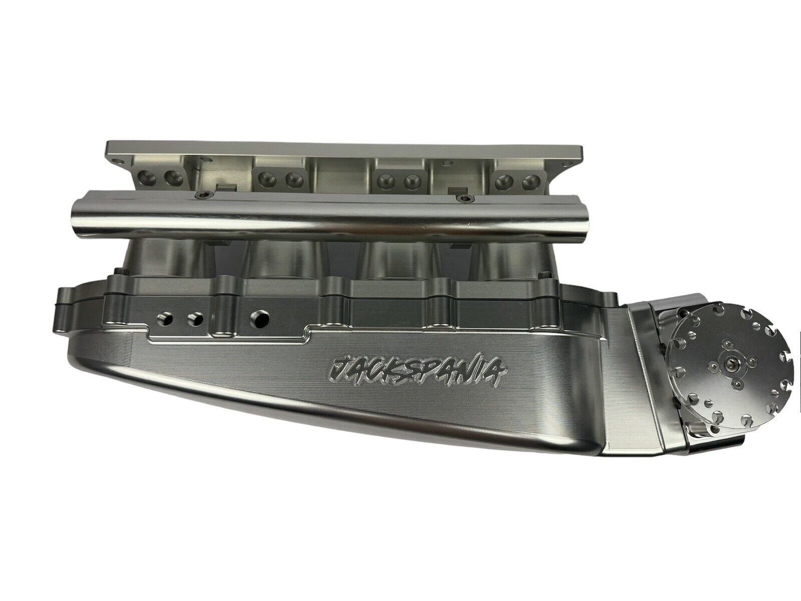 JackSpania Racing billet 90mm ultra side feed intake manifold kit for K-Series, B-Series, H-Series, EG, EK, DC2, RSX with 4 or 8 injectors
