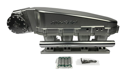 JackSpania Racing billet 90mm ultra side feed intake manifold kit for K-Series, B-Series, H-Series, EG, EK, DC2, RSX with 4 or 8 injectors