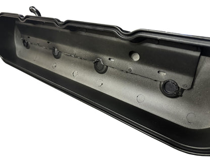 Aluminum tall valve cover with coil mount for GM LS engine, suitable for LS1, LS2, LS3, LS6, 5.3, and 6.0 engines, by JackSpania Racing.