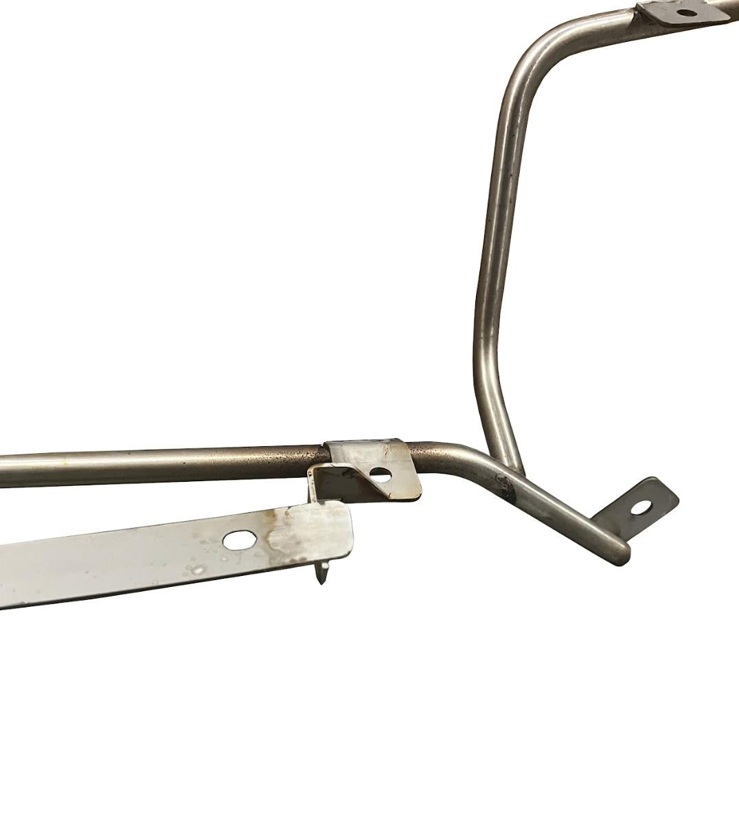 Stainless steel tubular upper radiator support for Honda Civic EG 92-95 Si, exterior car part by JackSpania Racing.