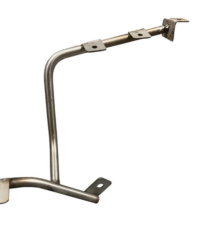 Stainless steel tubular upper radiator support for Honda Civic EG 92-95 Si, exterior auto part by JackSpania Racing.