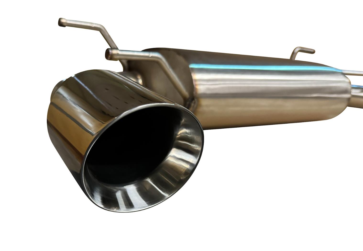 Catback Exhaust For 2022-2024 Subaru BRZ Toyota GR86 2.4L Resonated Muffler Dual
