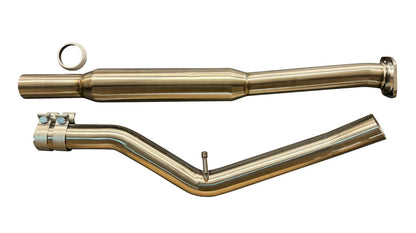 Catback Exhaust For 2022-2024 Subaru BRZ Toyota GR86 2.4L Resonated Muffler Dual
