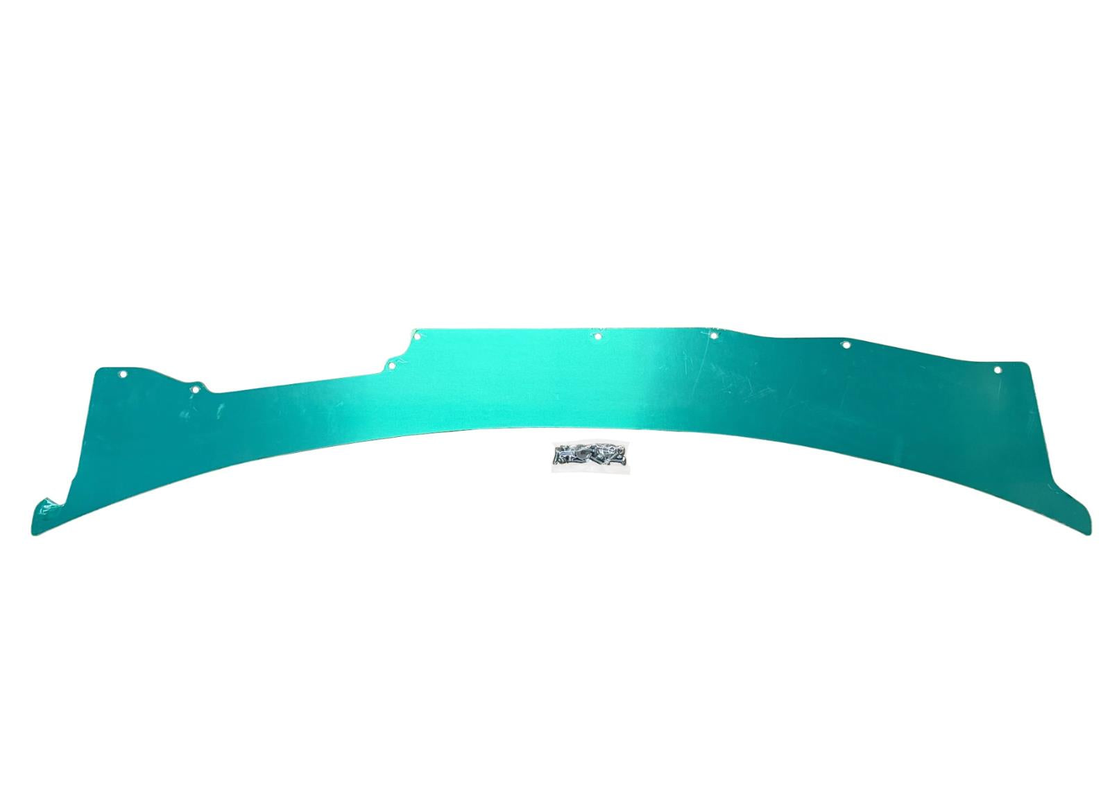 Aluminum windshield wiper cowl for Honda Civic EG 1992-1995 hatch, coupe, sedan, by JackSpania Racing, engine parts accessory.