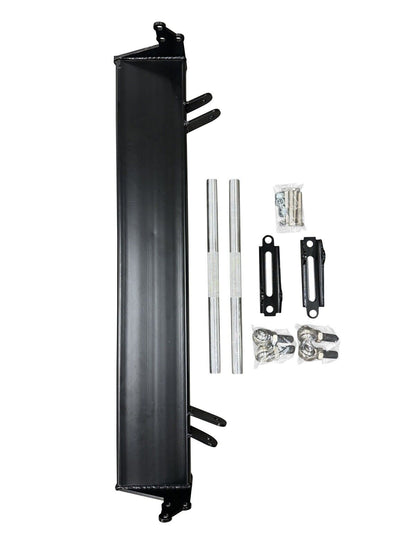 JackSpania Racing traction bar weight plate for Honda Civic 92-01 and Acura Integra EG EK DC suspension parts, durable metal construction.