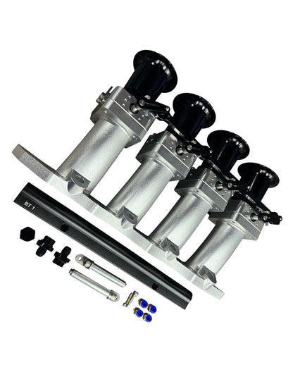 B Series B16 Billet 45mm ITB Intake Manifold Individual Throttle Bodies 1.6L CNC