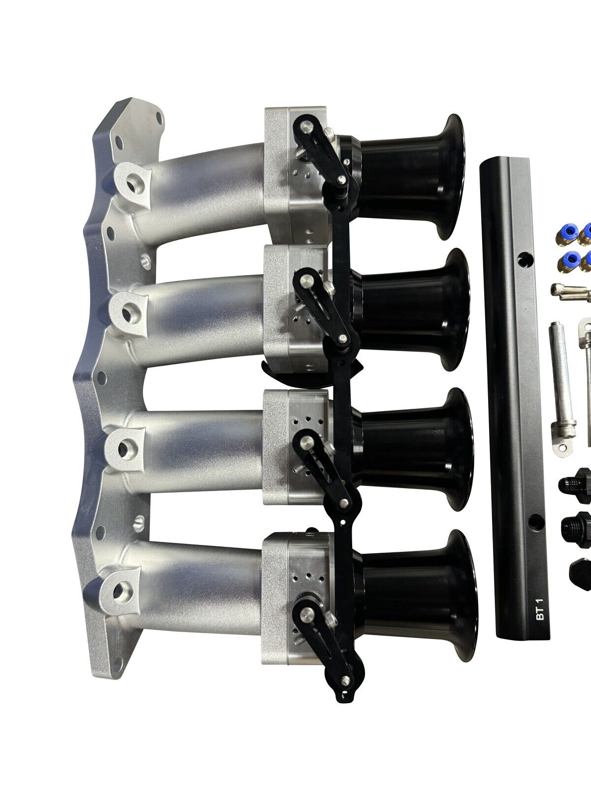 B Series B16 Billet 45mm ITB Intake Manifold Individual Throttle Bodies 1.6L CNC