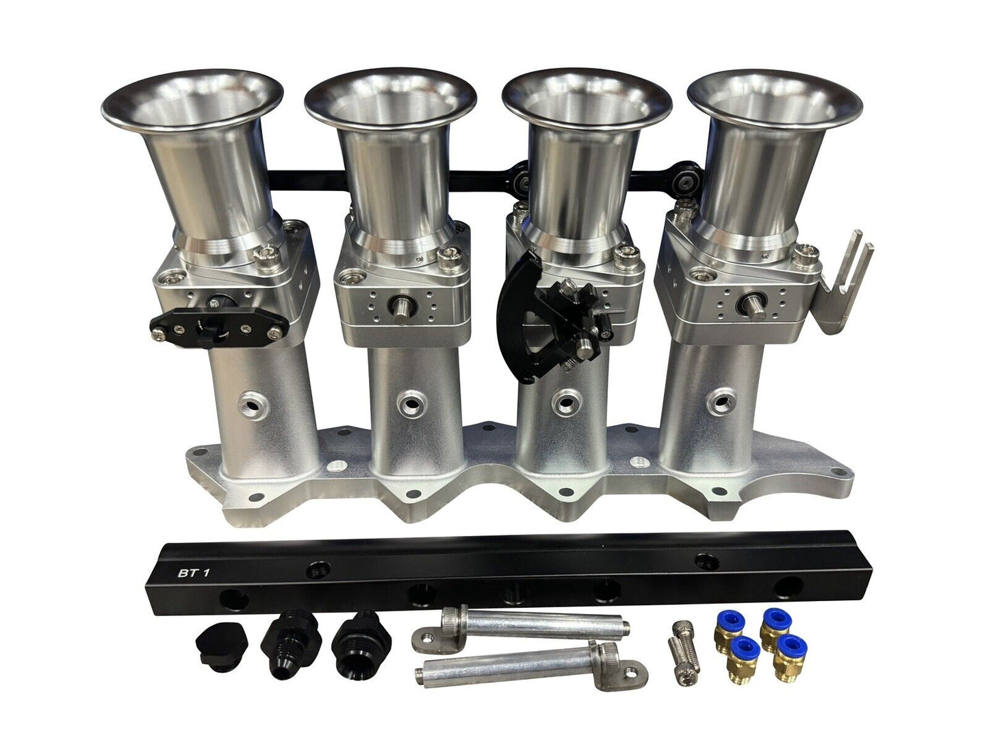 B Series B16 Billet 45mm ITB Intake Manifold Individual Throttle Bodies 1.6L CNC