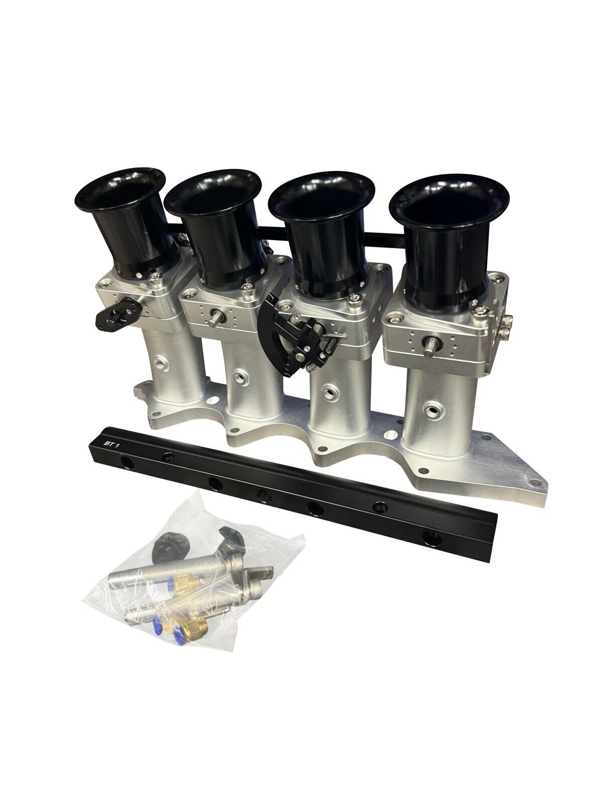JackSpania Racing B Series Billet 50mm ITB Intake Manifold with Individual Throttle Bodies for B18C1 P72 engine