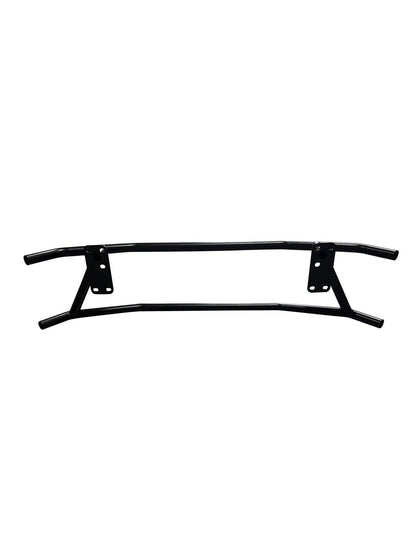 Nissan 350Z front crash bash bumper replacement beam bar by JackSpania Racing, tubular dual row suspension part.