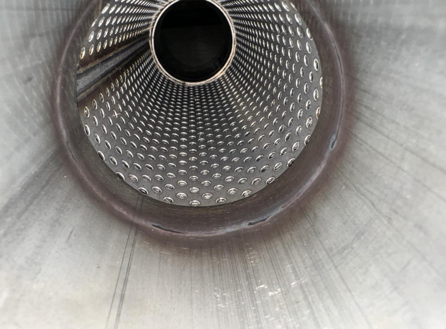 JackSpania Racing Ultra Quiet Universal Flow Series Resonator Muffler with 3-inch inlet and outlet, TIG welded stainless steel exhaust part.
