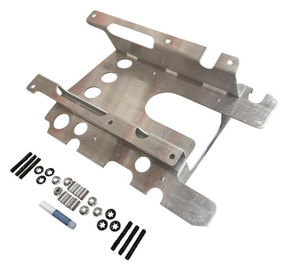 Stainless steel K Series oil pan baffle plate kit for Honda Acura K20 K24 engines, designed for engine part replacement and performance.