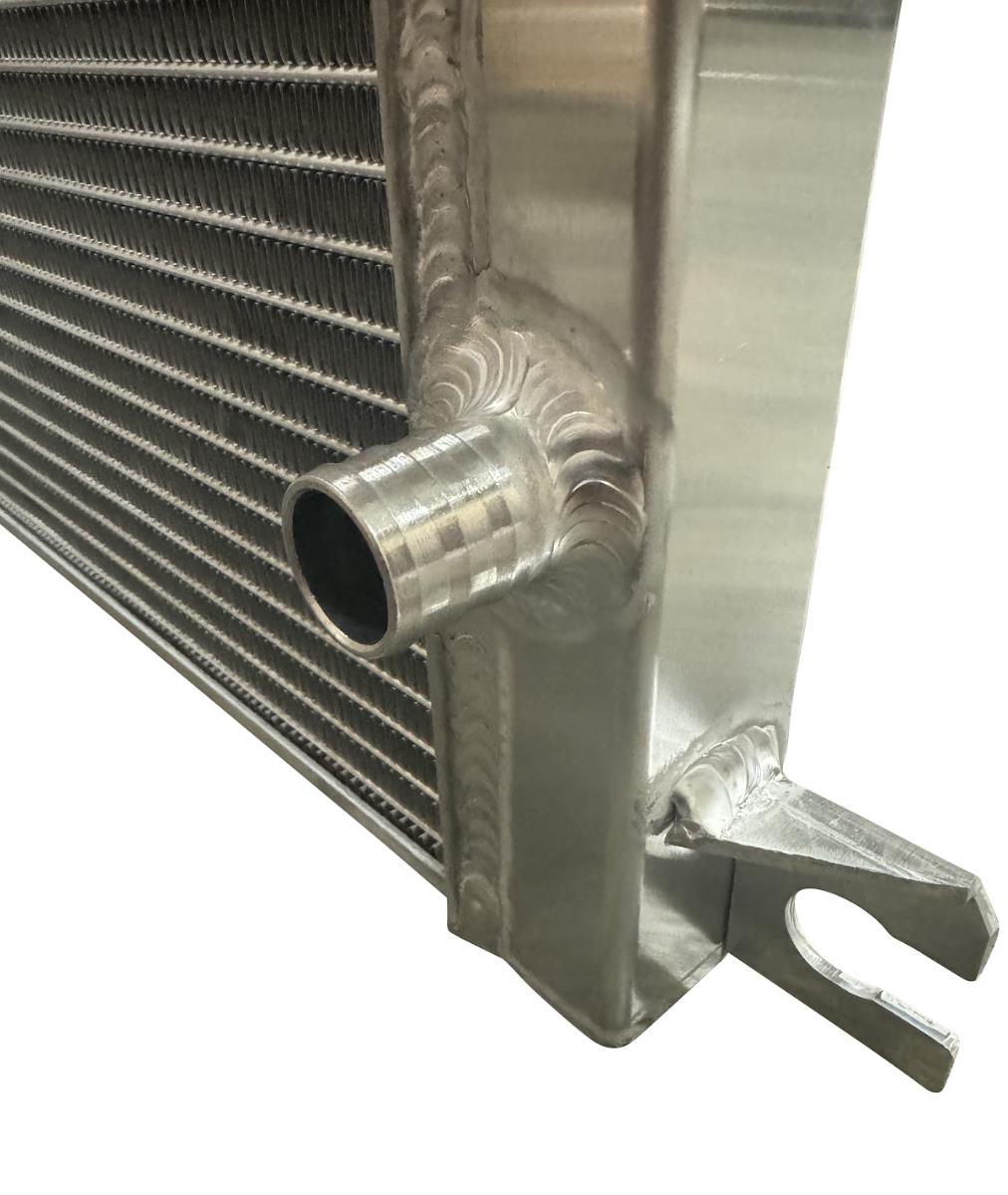 XL Performance Heat Exchanger for 2023+ Nissan Z VR30 VR30DDTT engine, high-performance automotive cooling component by JackSpania Racing.