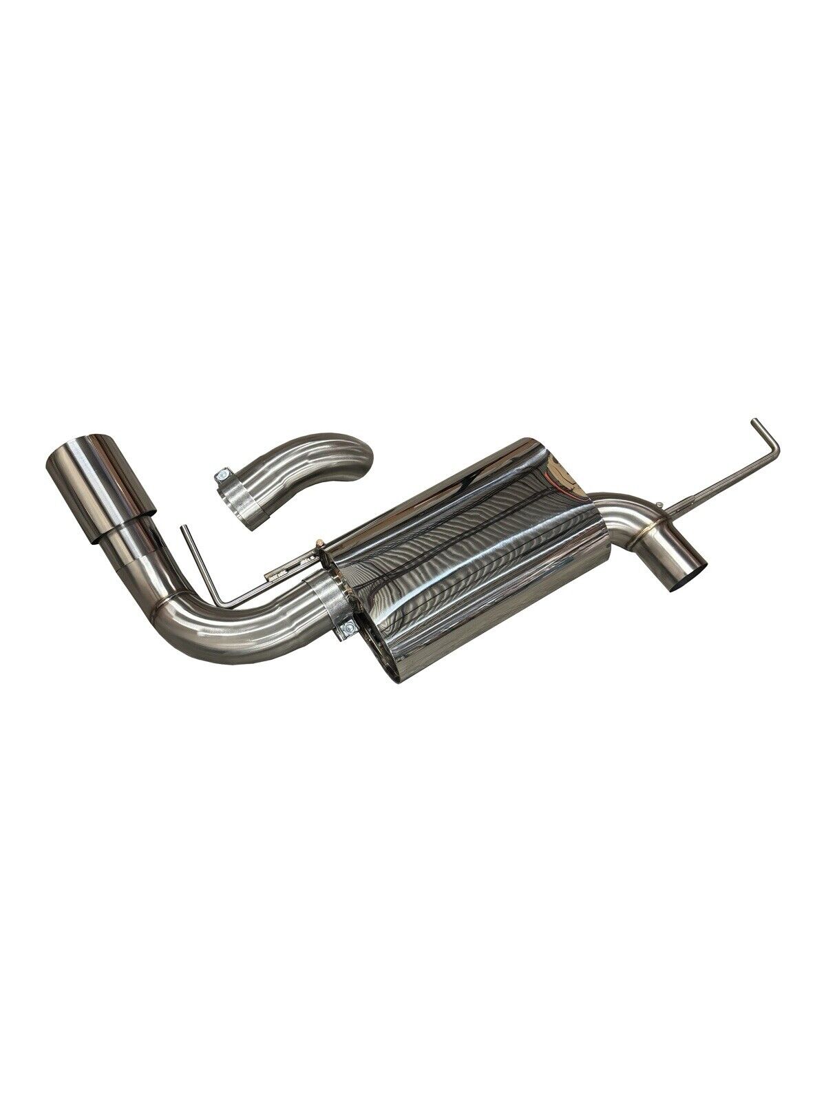 2021+ Modular Axle Back Exhaust For Ford Bronco 2.3L 2.7L Turbo Dual Wall 304 SS