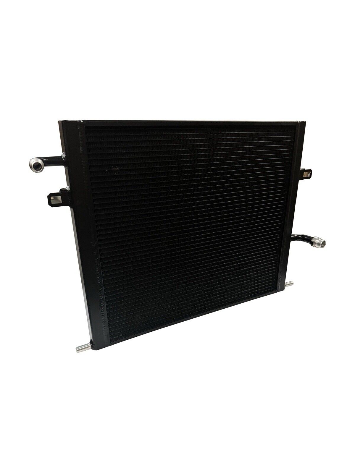 JackSpania Racing B48 B46 B58 heat exchanger for BMW M140i M240i 340i xDrive intercooler engine part showing the intercooler unit