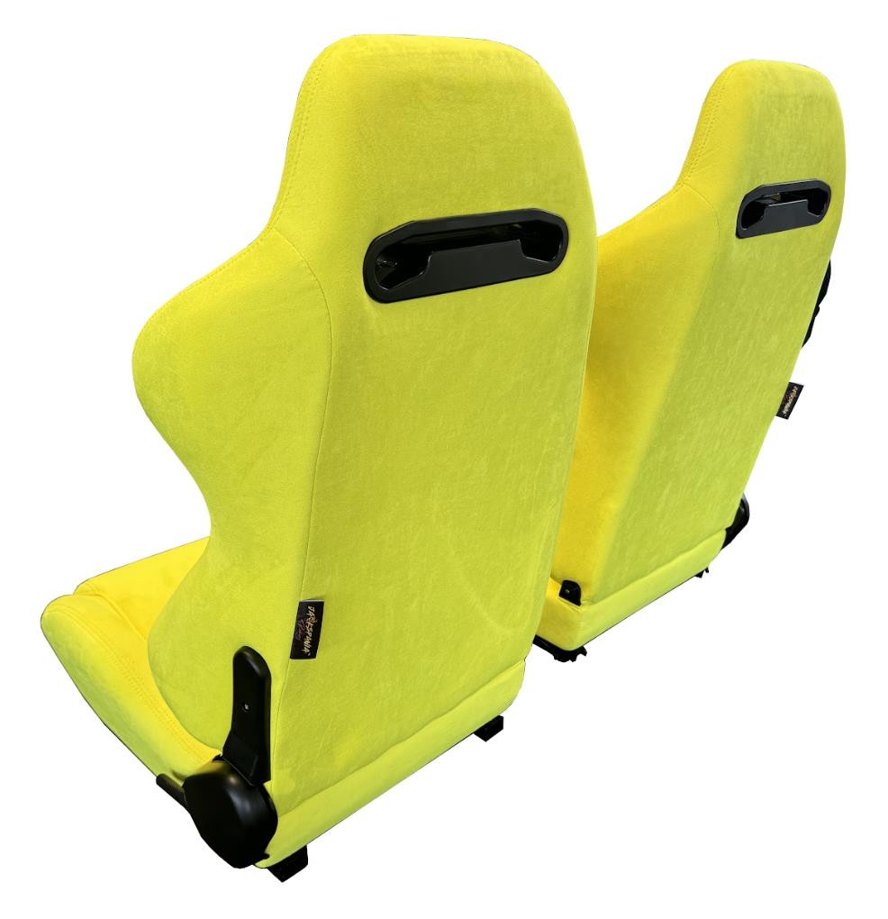 Reclinable slider seat for Recaro SR3 style, Honda Civic Integra DC2 EK9 EK EG ITR CTR, JackSpania Racing drivetrain part