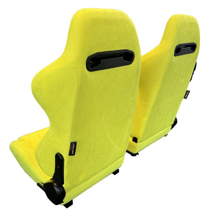 Reclinable slider seat for Recaro SR3 style, Honda Civic Integra DC2 EK9 EK EG ITR CTR, JackSpania Racing drivetrain part