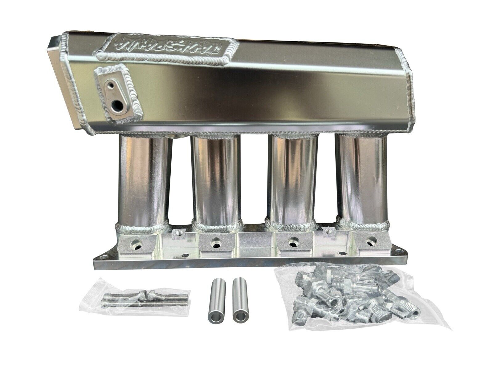 JackSpania Racing K Series sheet metal intake manifold for K20, K24, or K Swap engines on Honda Civic EG EK DC CRX hatch.