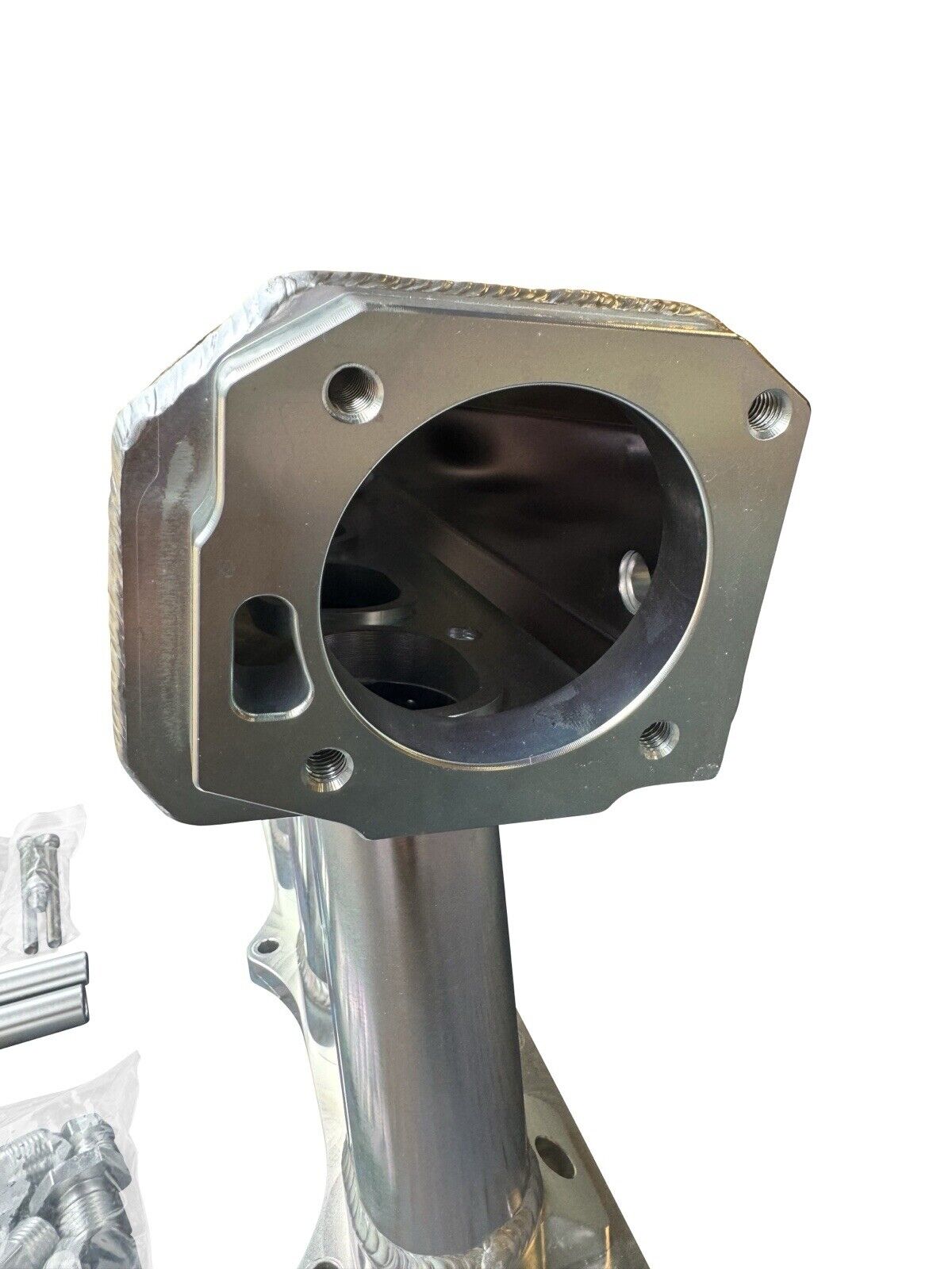 JackSpania Racing K Series sheet metal intake manifold for K20, K24, and K swap engines on Honda Civic EG EK DC CRX Hatch.