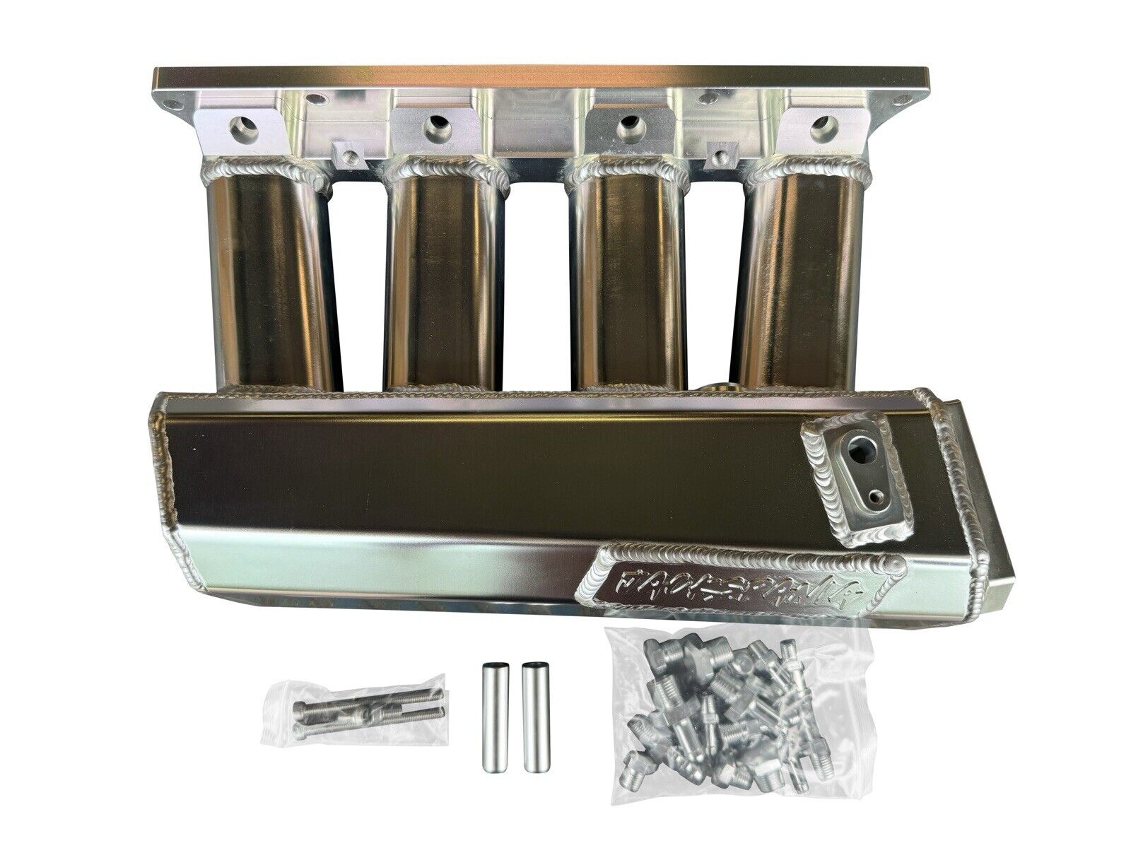 JackSpania Racing K Series sheet metal intake manifold for K20, K24, and K swap engines on Honda Civic EG EK DC CRX hatch.