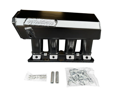 JackSpania Racing K Series sheet metal intake manifold for K20, K24, and K swap engines in Civic Si, EG, EK, DC, and CRX models.