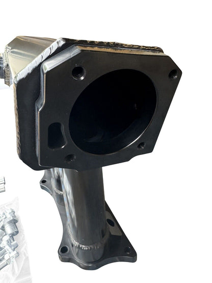 JackSpania Racing K Series sheet metal intake manifold for K20 K24 K swap engines on Honda Civic EG EK DC2 CRX hatch.