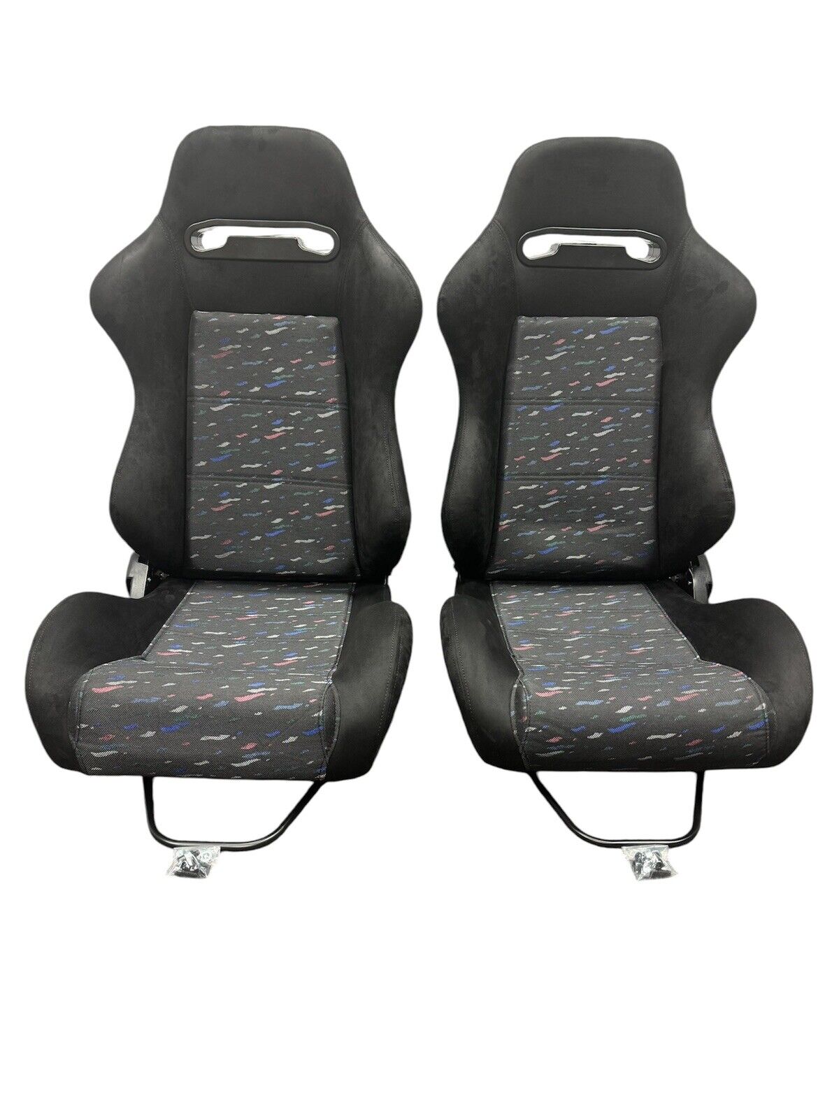 Reclinable slider seat for Recaro SR3 style, compatible with Honda Civic Integra DC2 EK9 EK EG ITR CTR, JackSpania Racing drivetrain part