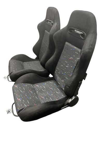 Reclinable slider seats for Recaro SR3 style, compatible with Civic Integra DC2 EK9 EK, by JackSpania Racing.