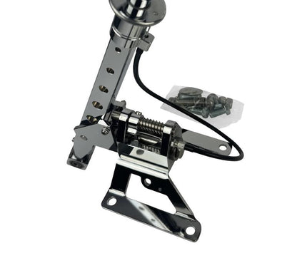 Polished billet race spec shift box lockout for B Series and D Series Integra BMW transmission parts by JackSpania Racing