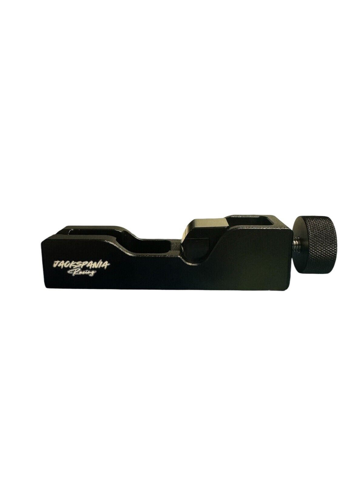 JackSpania Racing universal engine spark plug gap tool with 10mm, 12mm, 14mm, and 16mm sizes for precise gapping.