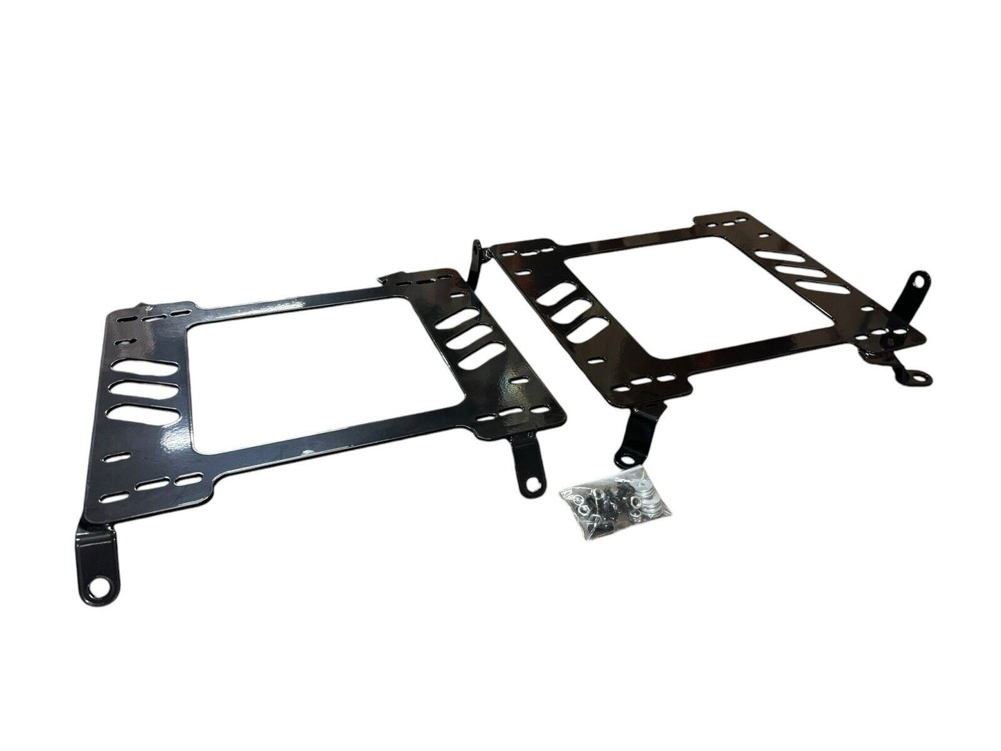 Steel Seat Base Bracket Brackets Rail Mount for 12-15 Civic & Si Left Right