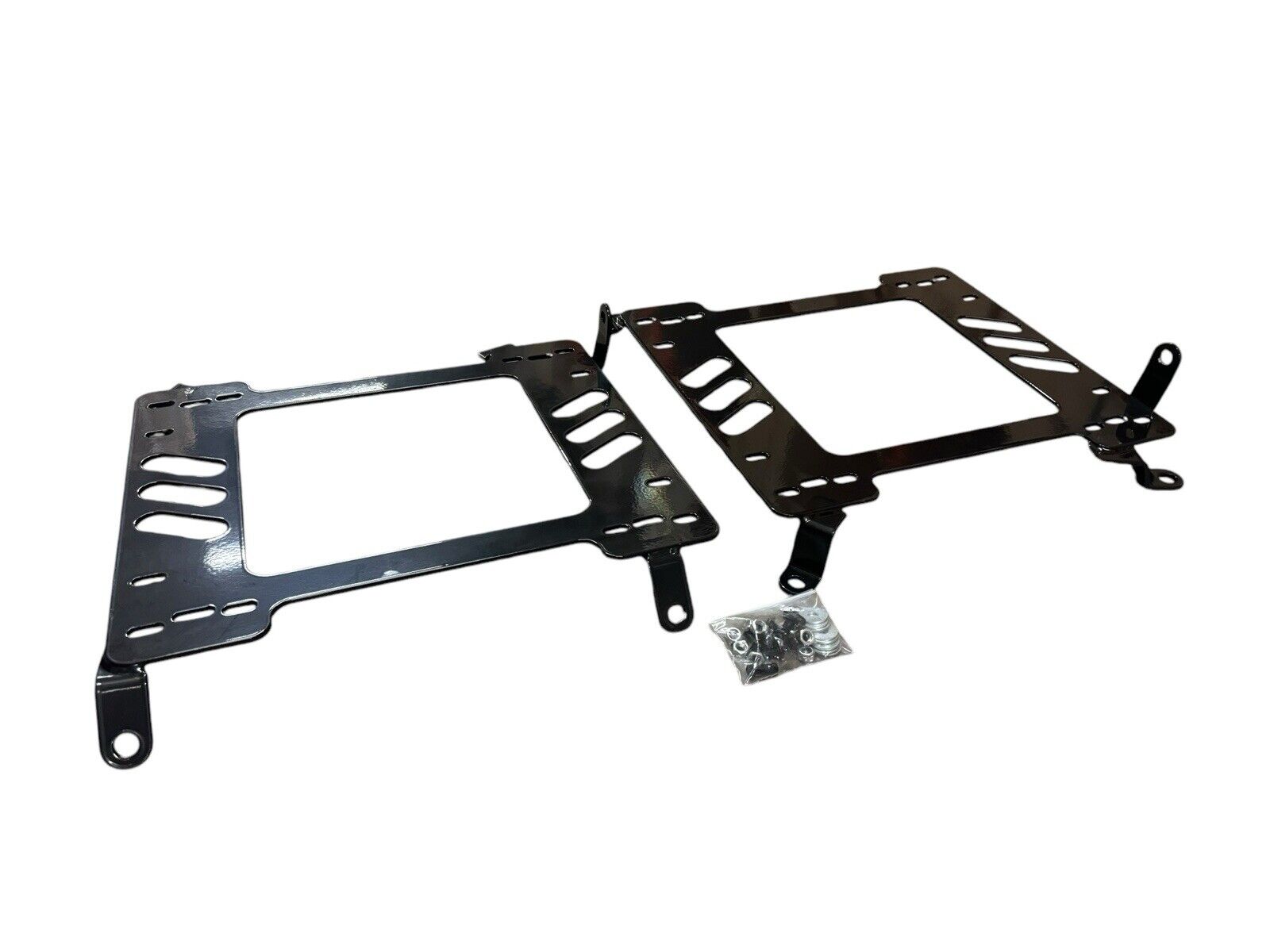 Steel Seat Base Bracket Brackets Rail Mount for 12-15 Civic & Si Left Right