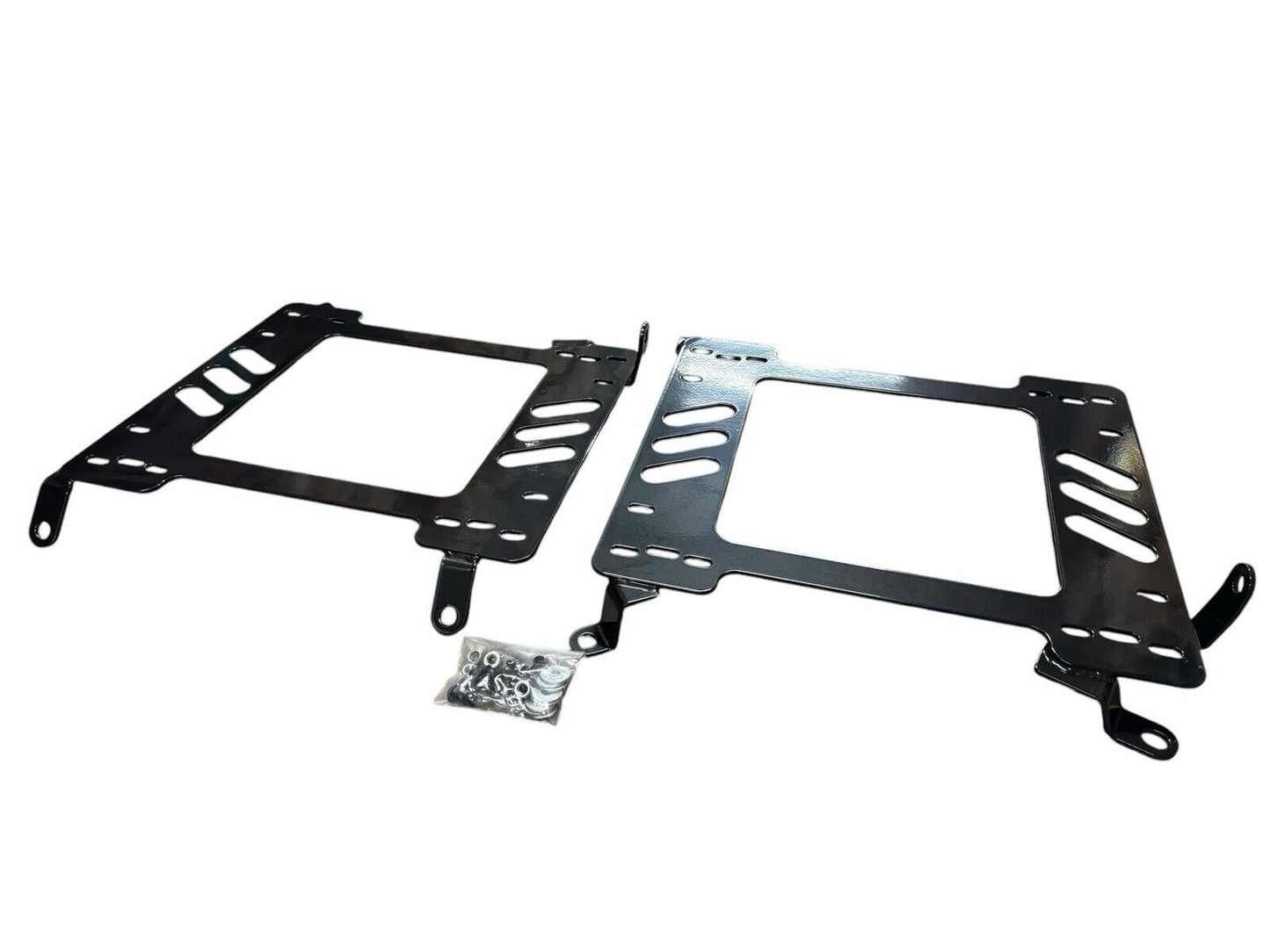 Steel Seat Base Bracket Brackets Rail Mount for 12-15 Civic & Si Left Right