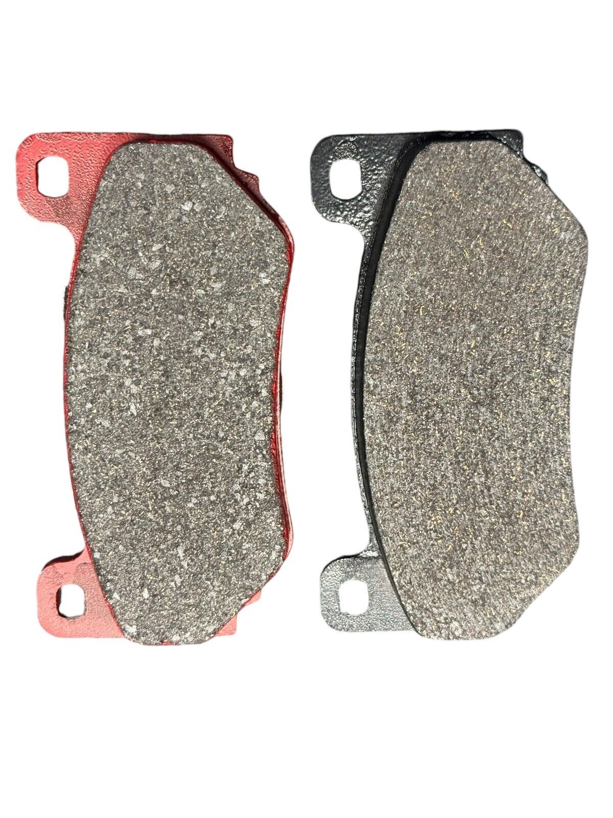 Set of four JackSpania Racing Super Street upgraded ceramic brake pads for interior brake system installation.