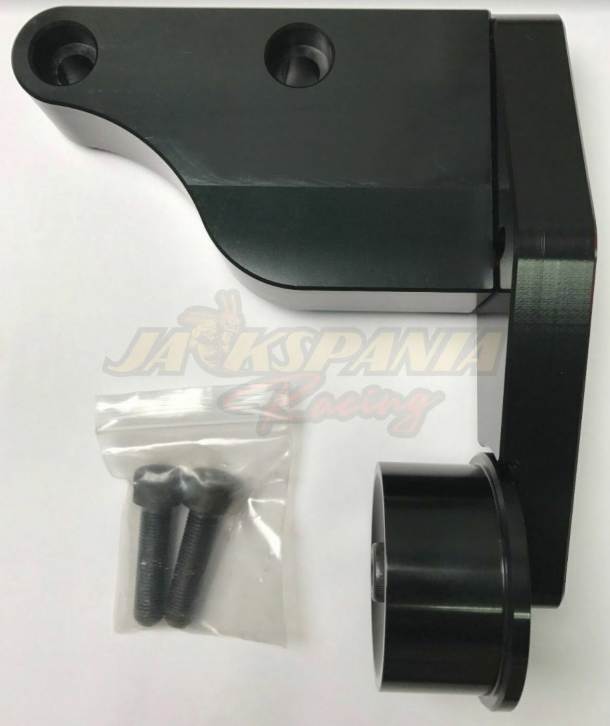 JackSpania Racing billet H22 timing belt tensioner with walk blocker for H series Prelude H2B H Swap engine parts.