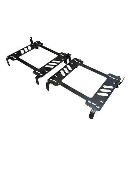 Steel seat base bracket for Honda Civic 06-11 Si, left and right rail mount, interior accessory by JackSpania Racing.