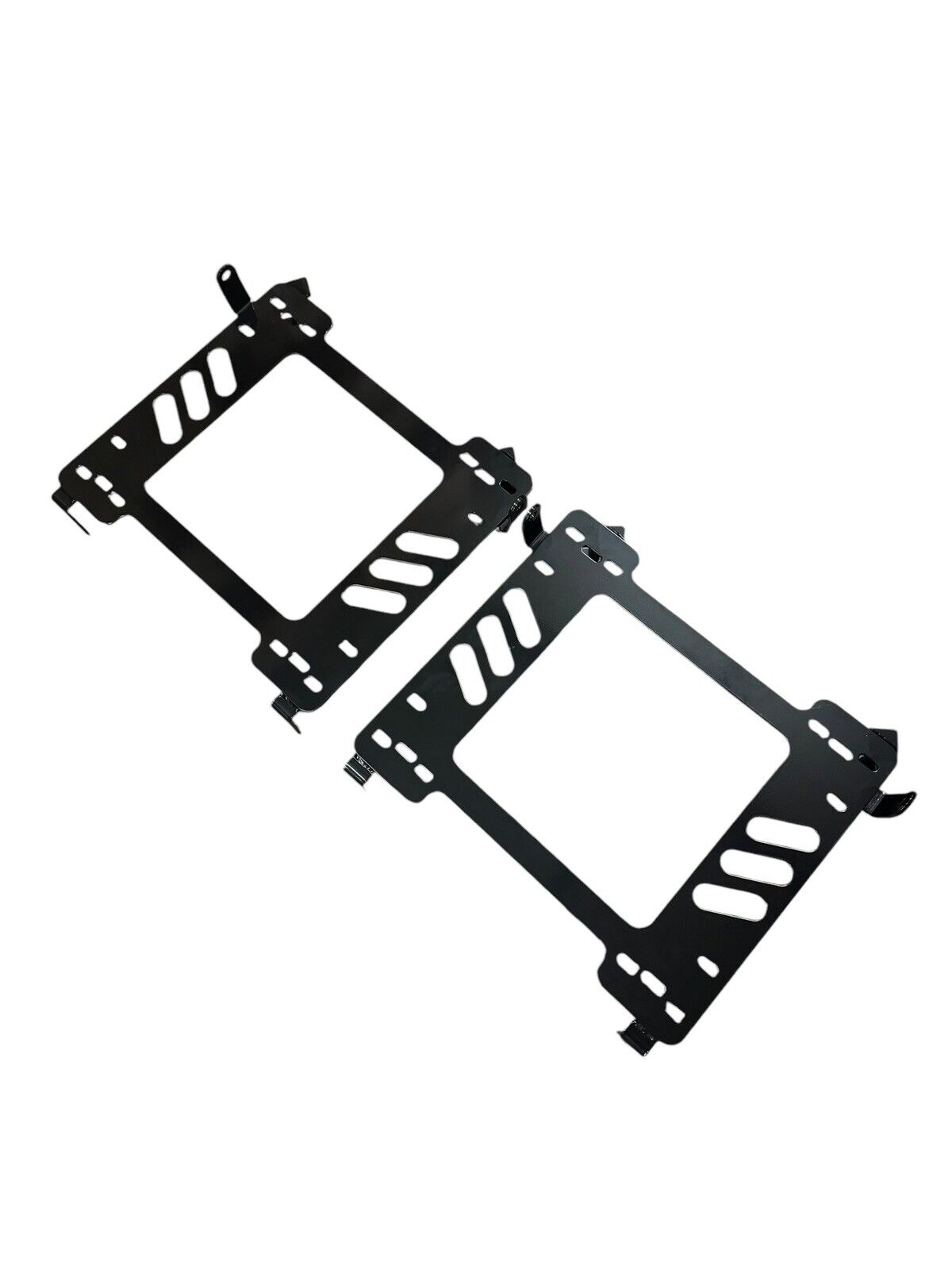 JackSpania Racing steel seat base brackets for Honda Civic 06-11 Si, rail mount interior left and right side.