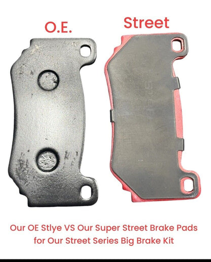4 x JSR Direct OE Replacement Brake Pads For Street Series Brake Kit BBK