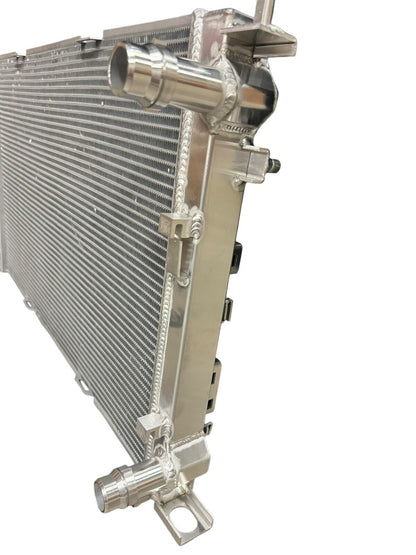 High performance aluminum heat exchanger radiator for Audi A4, A5, A6, Q5, S4, S5 by JackSpania Racing, engine cooling part.