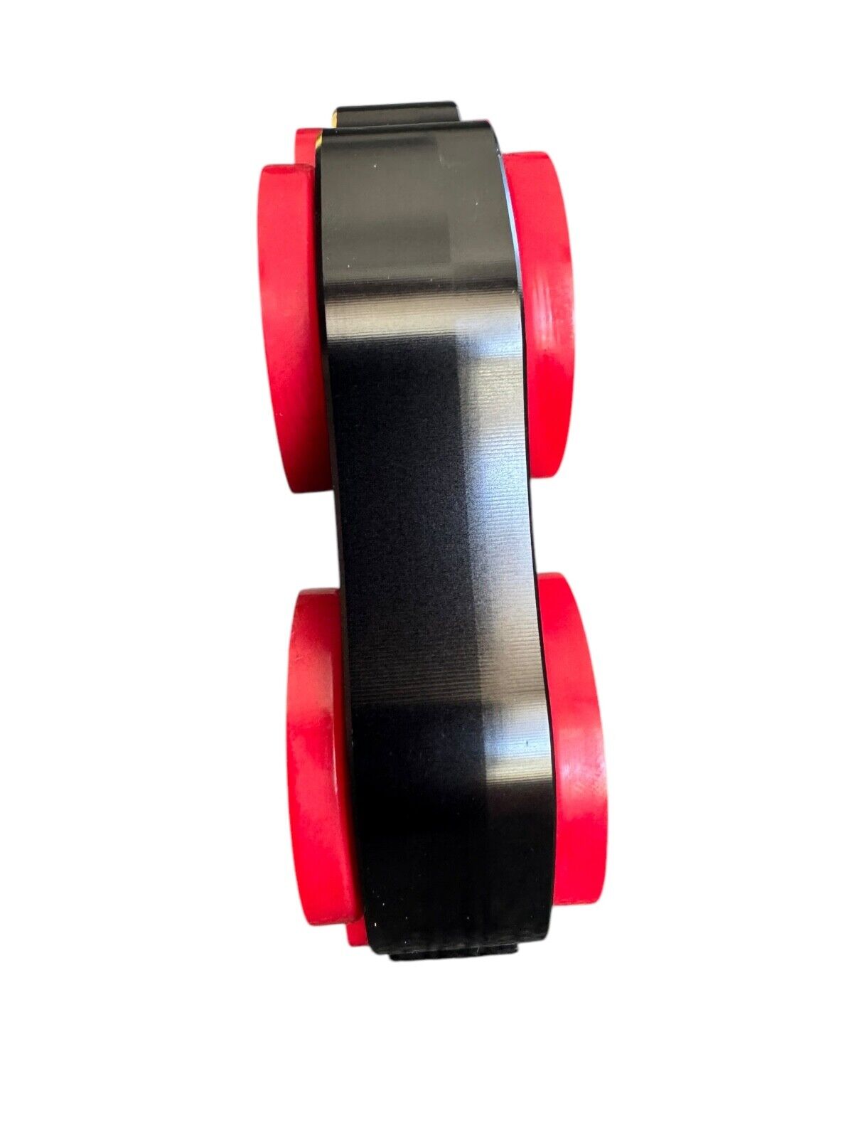 BMW E30 E36 E46 M3 transmission flex disc drive shaft mount by JackSpania Racing, polyurethane, LK=96mm, 12mm diameter.