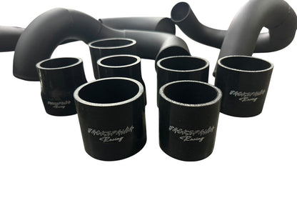 JackSpania Racing D & B Series intercooler piping kit for Honda Civic EG EK DC2 B16 B18 B18C B20 GSR Si engine, metal piping components