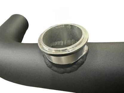 JackSpania Racing D & B Series intercooler piping kit for Honda Civic EG EK DC2 B16 B18 B20 GSR Si engine, showing polished piping components.