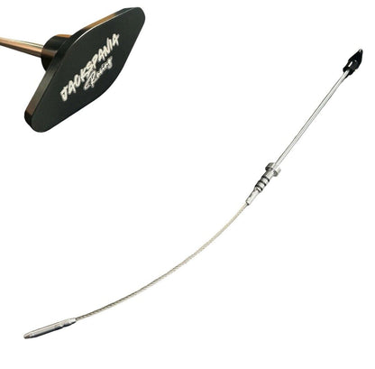 Billet B Series Oil Dipstick for Honda Acura B16 B18 VTEC engines, from JackSpania Racing, showing the durable metal design.