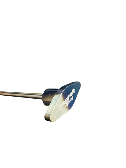 JackSpania Racing billet B Series oil dipstick for Honda Acura B16 B18 VTEC engine parts, showing the metal dipstick with engraved markings.