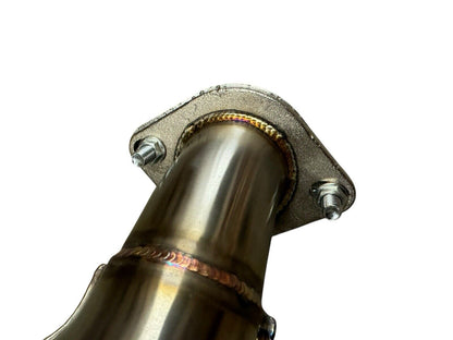 Steel axle back exhaust dual wall tips for Subaru and Toyota 2022+ BRZ and GR86 models by JackSpania Racing.