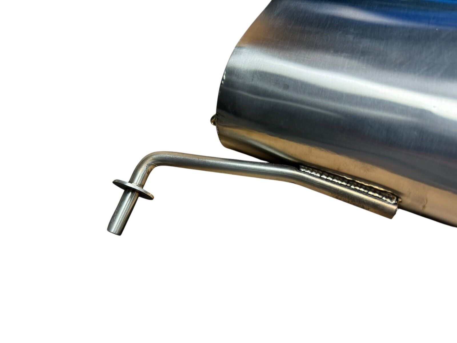 JackSpania Racing high flow street sport race exhaust muffler system for Polaris Slingshot 2020+ showing polished metal components