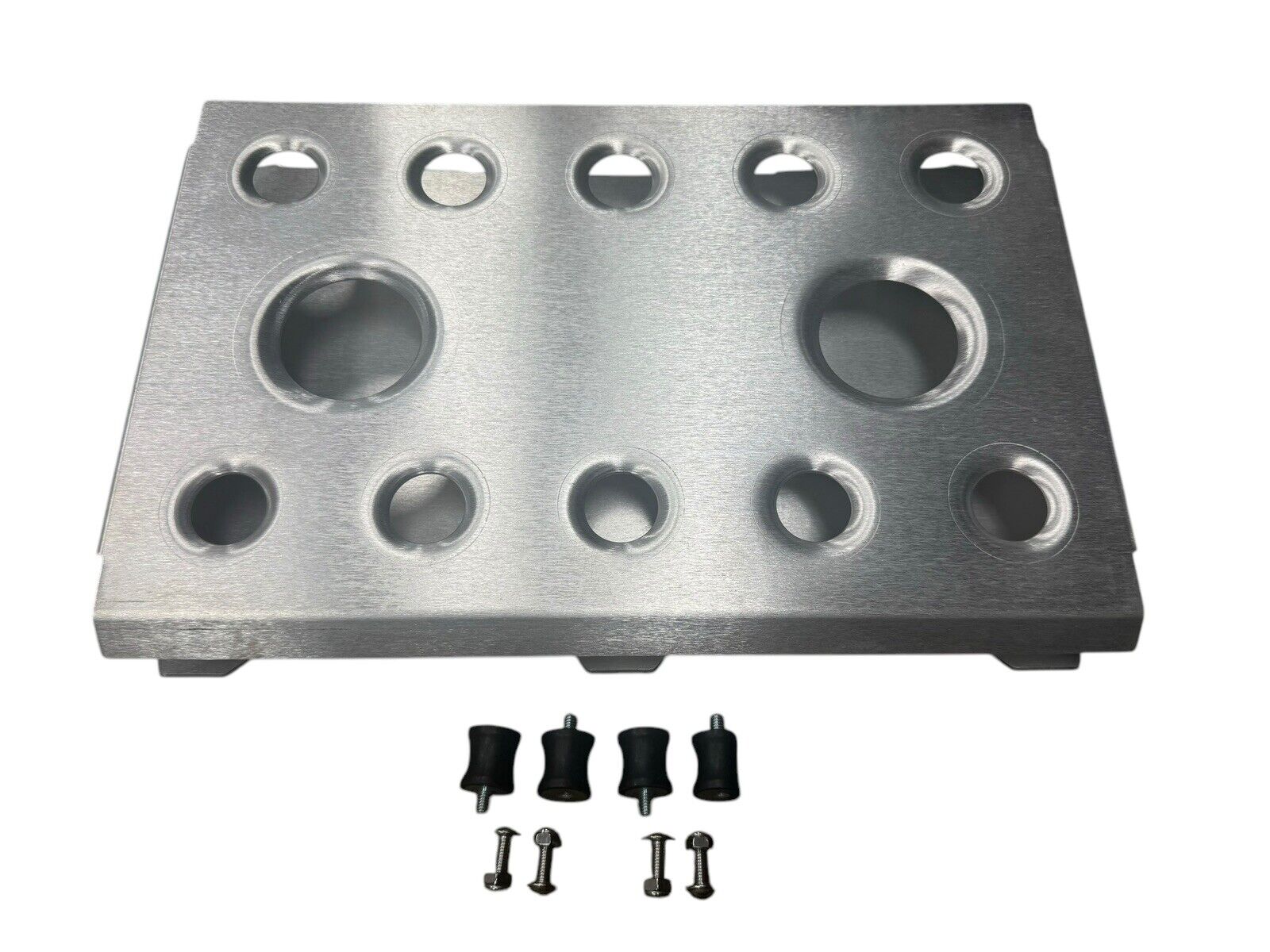 JackSpania Racing ECU PDM accessory mount tray with shock absorbers for Honda engines, universal B D K model, engine parts.