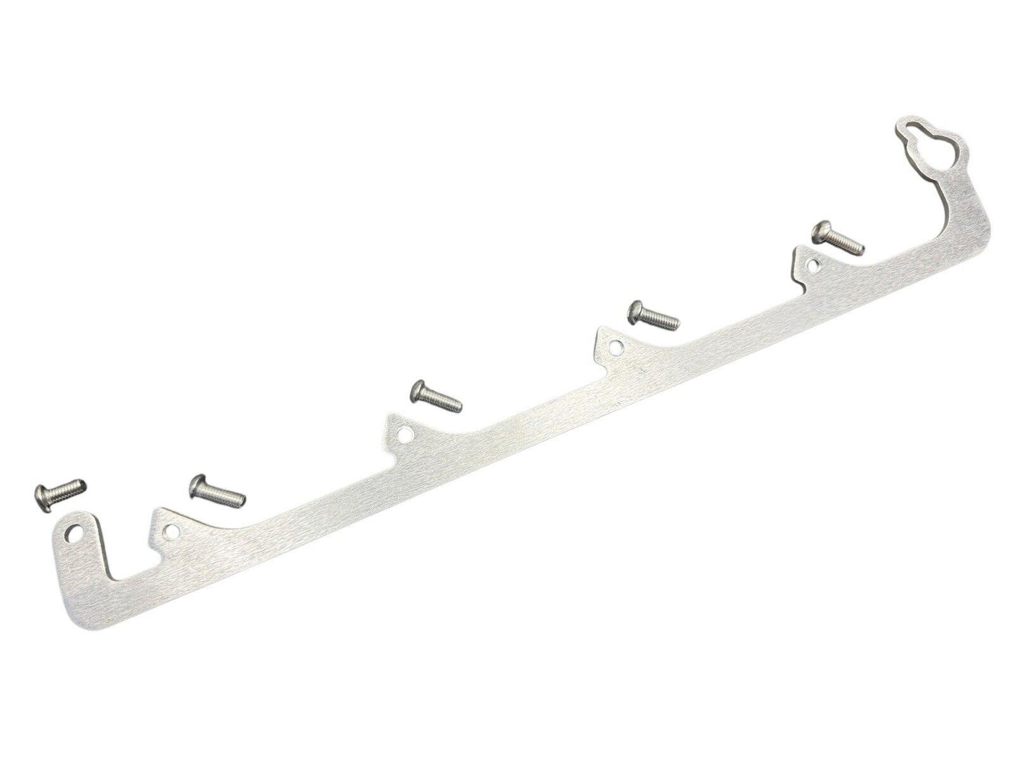 JackSpania Racing D Series D17 coil pack spark plug adapter bracket for D16 engine parts, shown installed on engine.