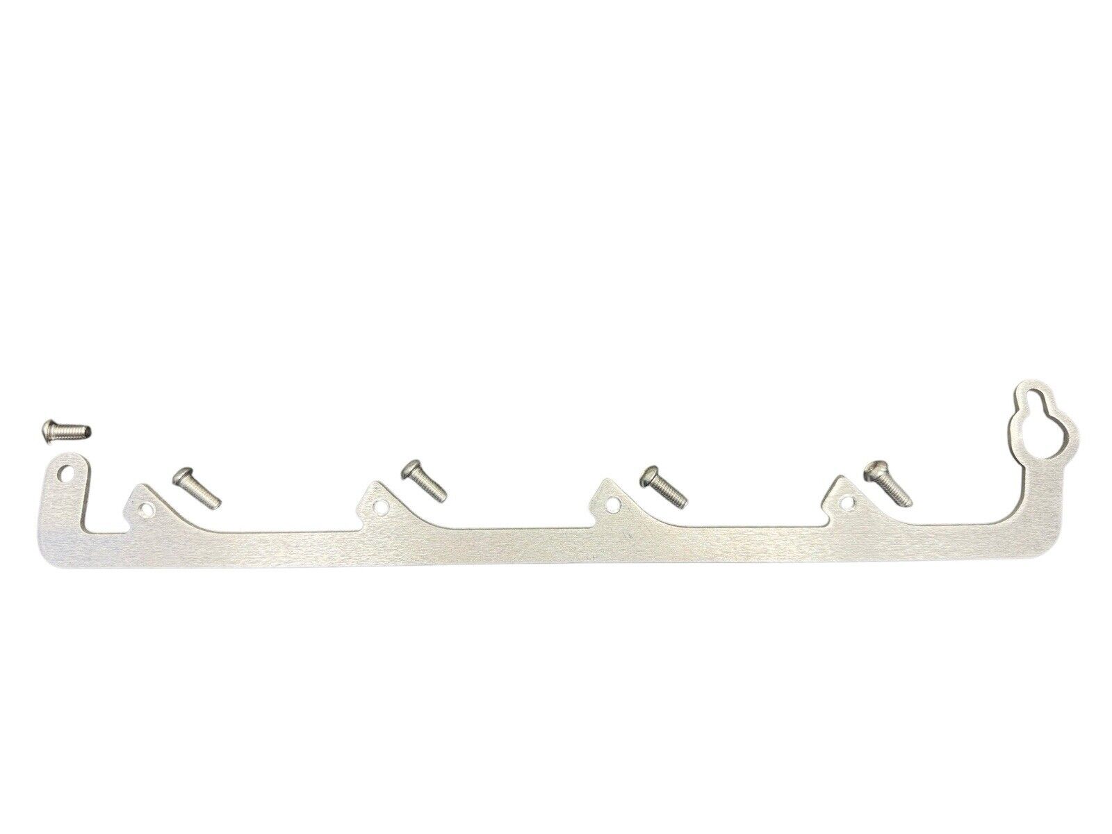 JackSpania Racing D Series D17 coil pack spark plug adapter bracket for D16 engine parts, shown mounted on engine.